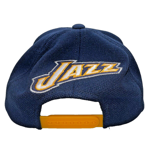Utah Jazz Hat Cap 2015 Adidas NBA Draft Embroidered Adjustable Snapback OSFM - Picture 6 of 9
